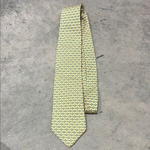 Vineyard Vines Yellow and Blue Classic Necktie